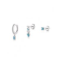 Ohrringe Kurshuni Dame in Silber Zircone KRTRX224-3YRH - KRTRX224-3YRH